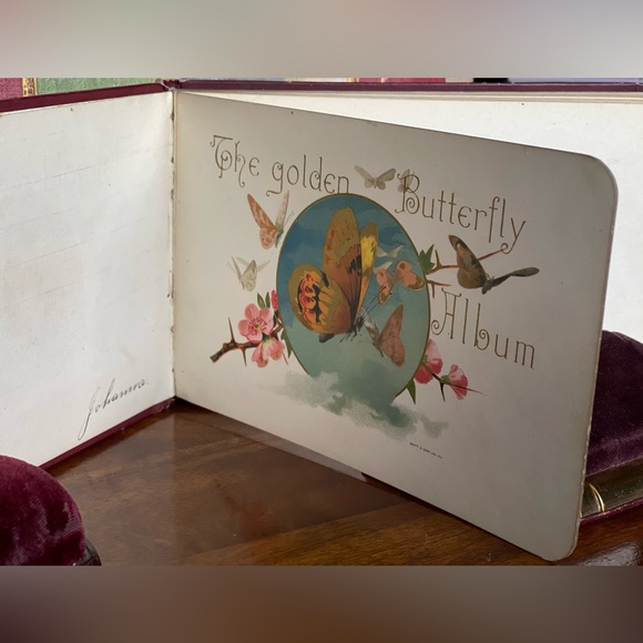 Circa 1880-90’s Victorian Era Autograph Book of JOHANNA BOEHM 🥰 w/Original Art - Picture 5 of 10